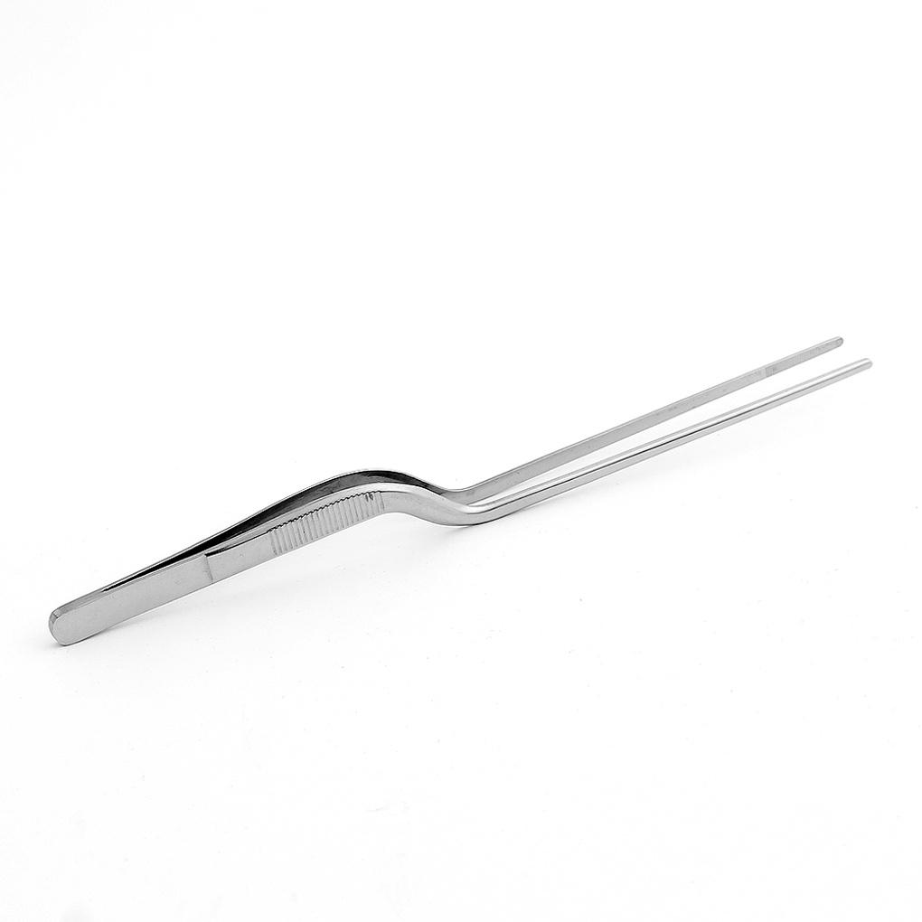 Mit Kochpinzetten (21 cm) Gebogene Deco Kochzange