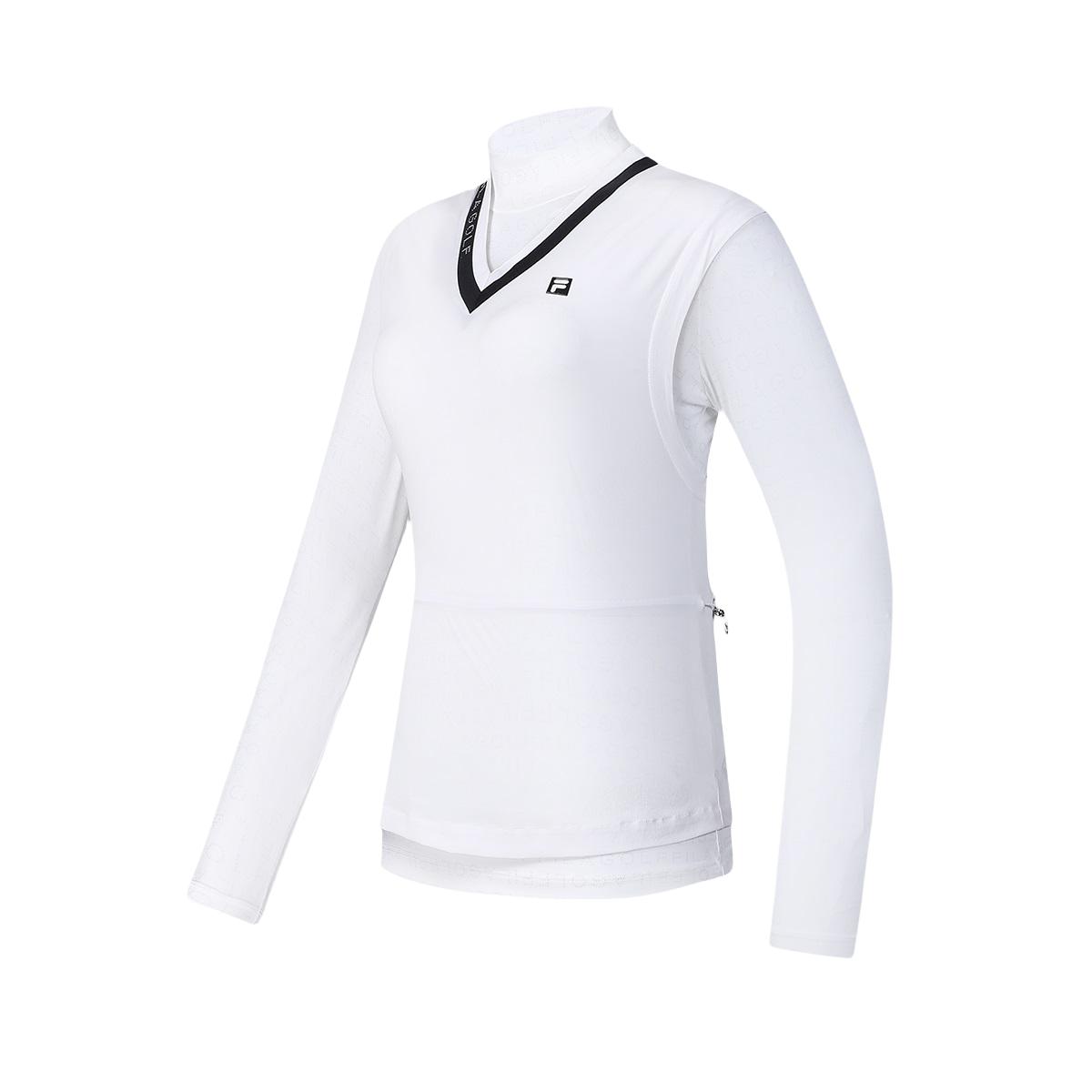 

New FILA Golf Clothing Women s Jade White A11W425201FWT 160/80A/S