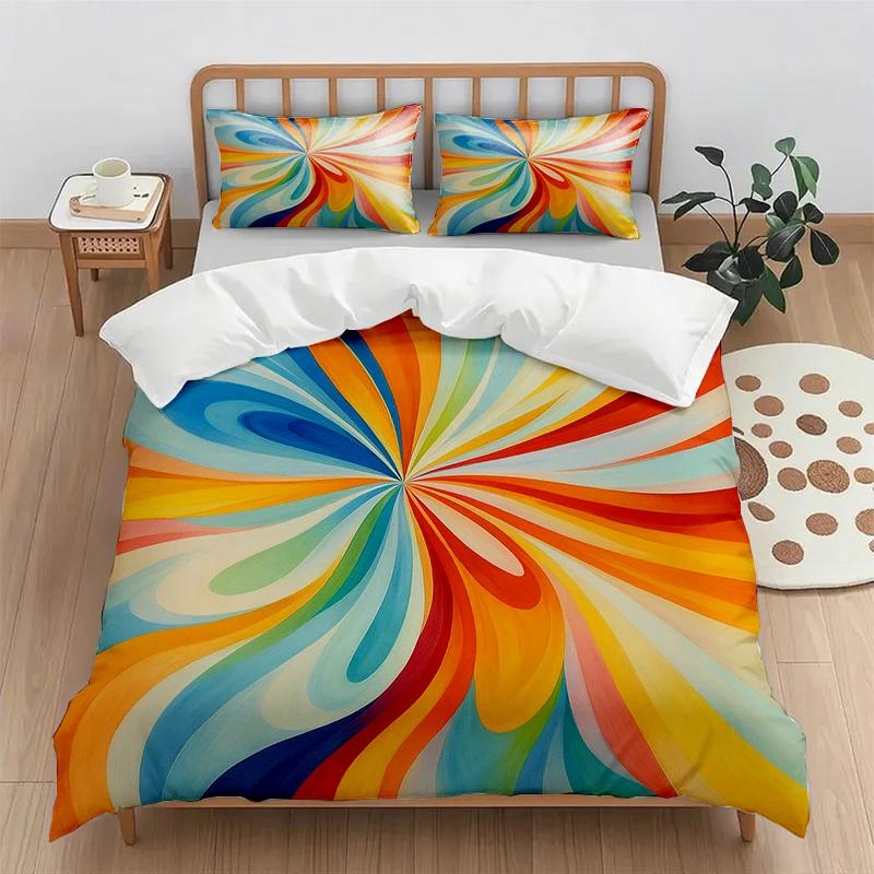

Cartoon Animal Print Digital Printing Quilt Cover Set With Pillowcase - No Bed Sheets Required Comforter Cover EU Single(135*200cm)3pcs