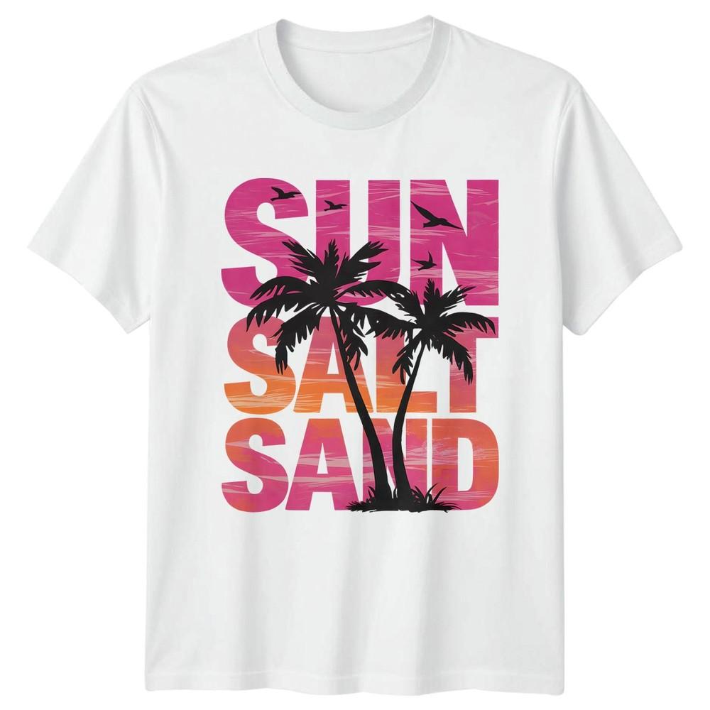 Sun Salt Sand TShirt Beach Vacation 2026 Gift For Him And Her S