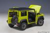 AUTOart 1/18 Scale Suzuki Jimny Sierra (JB74) Yellow with Black Roof, Finished Model, 78506