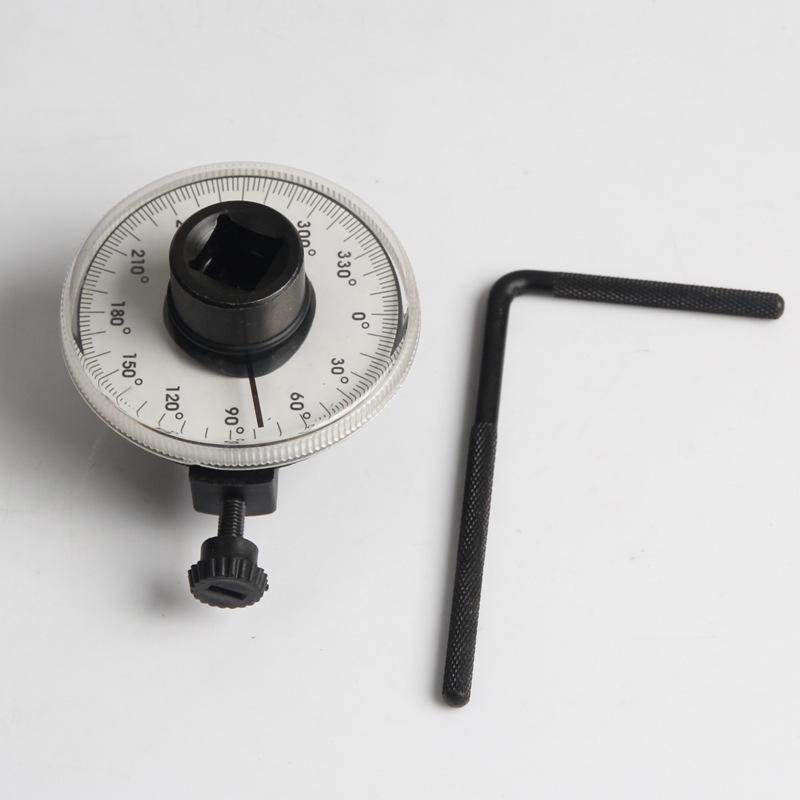 Dafei Torque Indexer & Angle Gauge with Clamp - Dual-Use Pointer Dial for Auto Repair