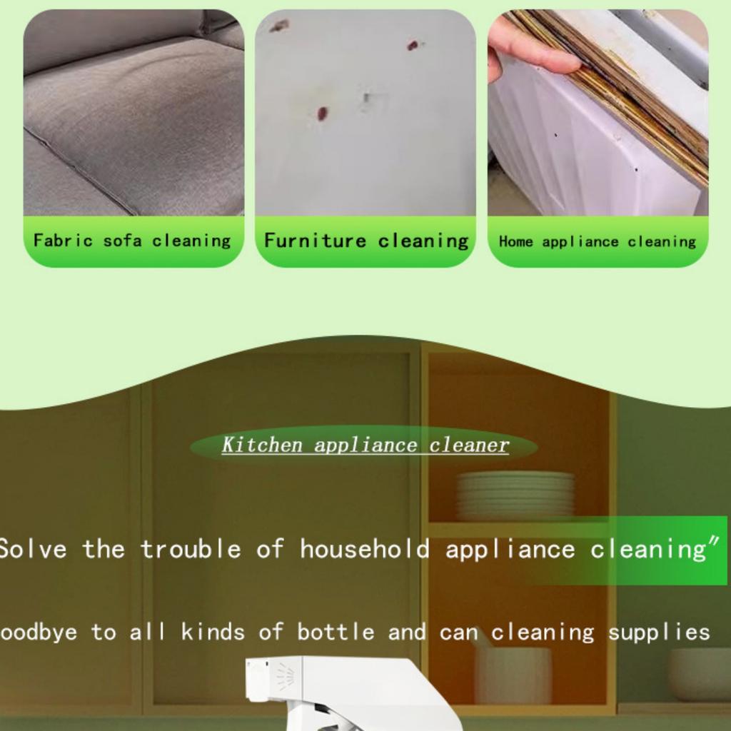 Electrolyzed Ion Kitchen Cleaner Spray Fly Cleanse Natural To Household Appliances Kitchen Appliance Cleaner For Hold Oven Stove Range Hood300ml