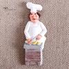 Decorative Note Holders 3D Cartoon Chef Refrigerator Magnet, Resin Baker Fridge Magnets Memo Notes Photo Holder for Home Decor Magnet