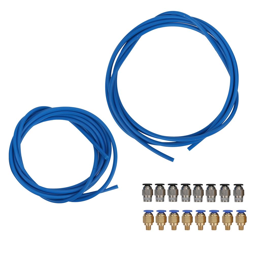 3D Printer PTFE Tube PC4‑M6 PC4‑M10 Pneumatic Connectors for Creality Ender 3