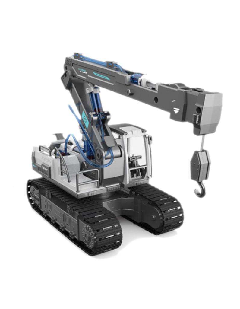 Little Swallow Plastic Model Heavy Machinery Construction Machinery Model Collection Miniature Toy Control Kit for Adults Easy Movement Construction