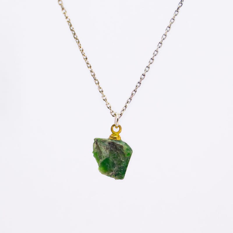 HARANG HR 302N_Green Garnet Necklace