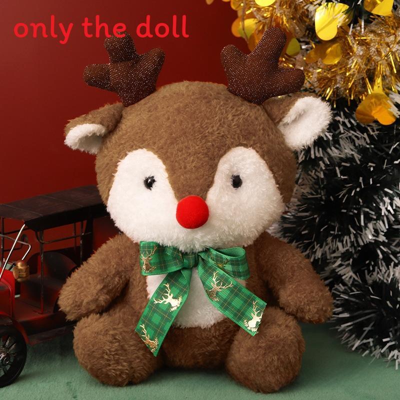 Santa Claus Plush Doll With Pp Cotton Filling For Christmas Home Decor And Collectors