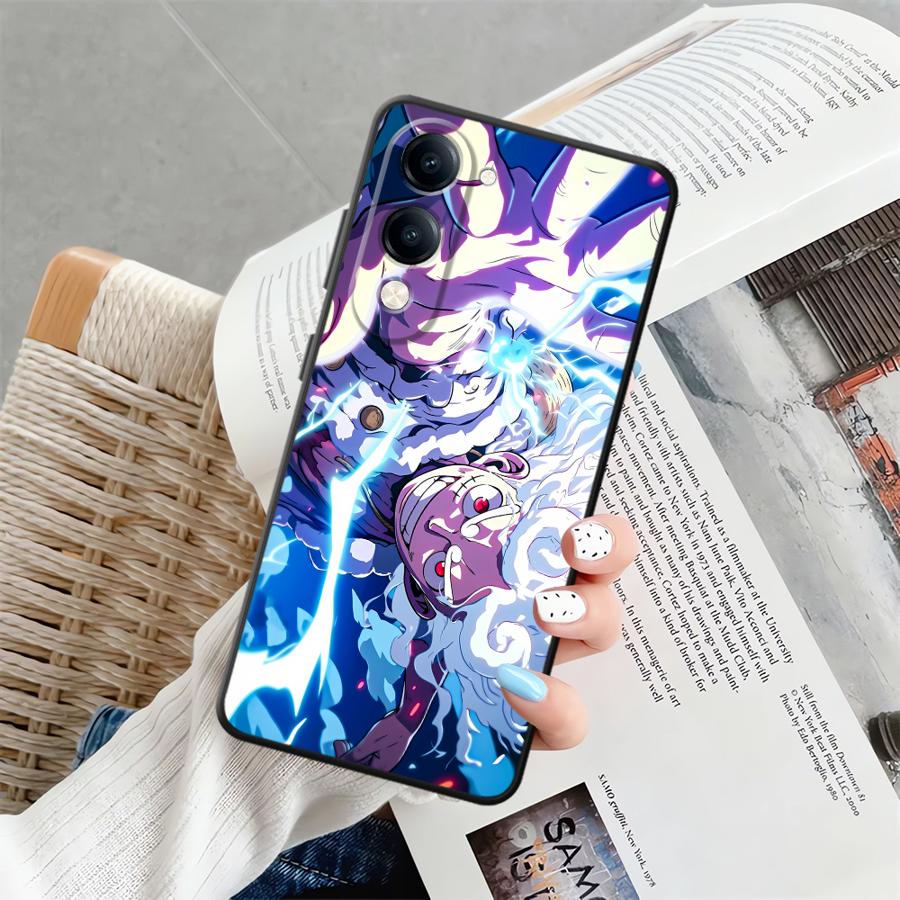 

Чехол для Vivo Y02 Y11 Y16 Y17 Y20 Y21 Y27 Y19 Y33S Y35 Y30 Y22 Y31 Y36 Y12 Y15S Чехол для телефона Крутой Луффи Аниме vivo Y20s