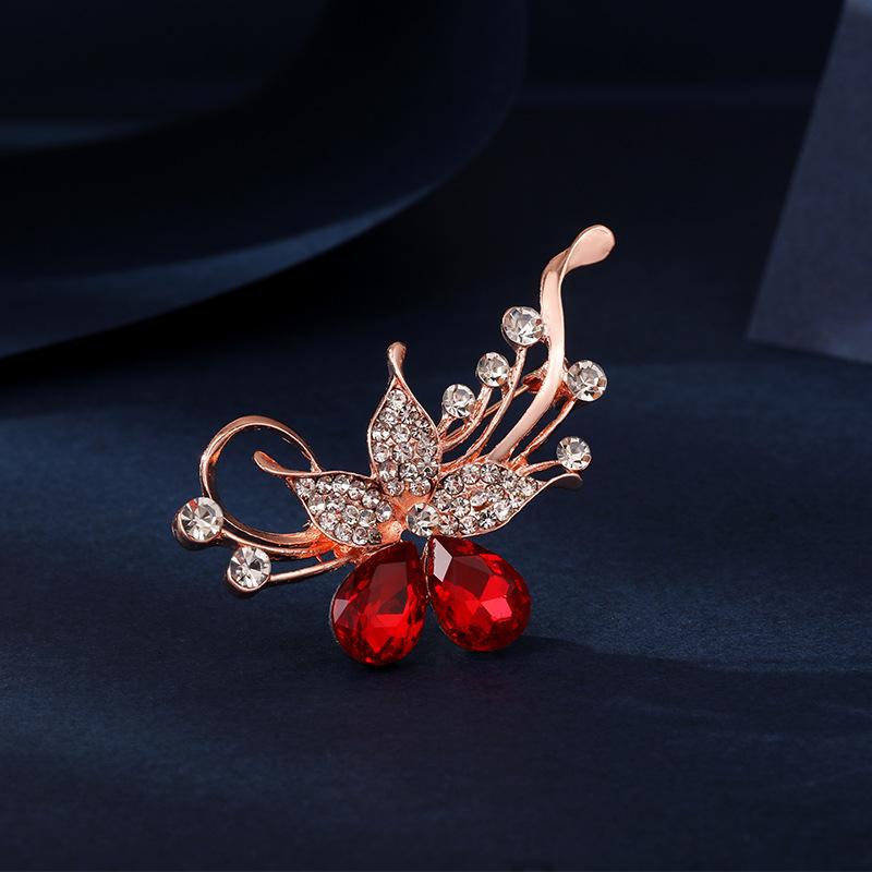 Pearl Metal Brooch Premium Accessories Yiwu Trinkets Suit High-end Corsage Exquisite Versatile Pin
