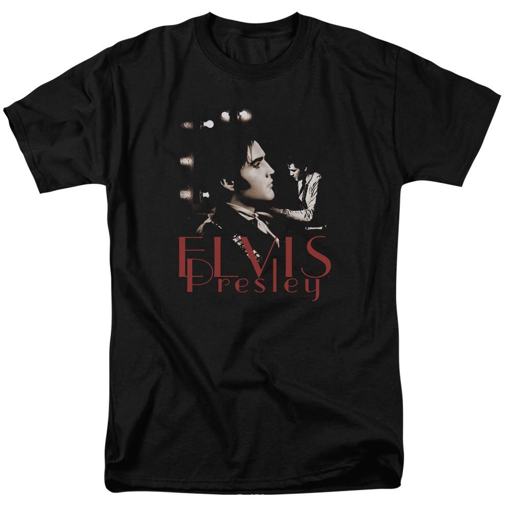 Elvis Presley - Memories - Adult Unisex Short Sleeve T-Shirt - Black S