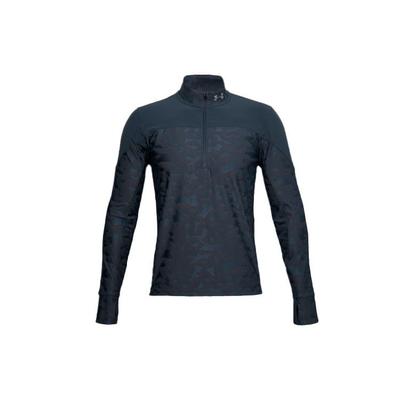 Qualifier Stealth 1/2 Zip Running Hoodie Men Hoodies Blue 1356169-467