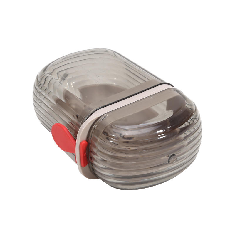 Portable Soap Box Travel Leak-Proof Drain Rack Suitable for Bathroom Kitchen Camping Gym Simple Soap Storage Box