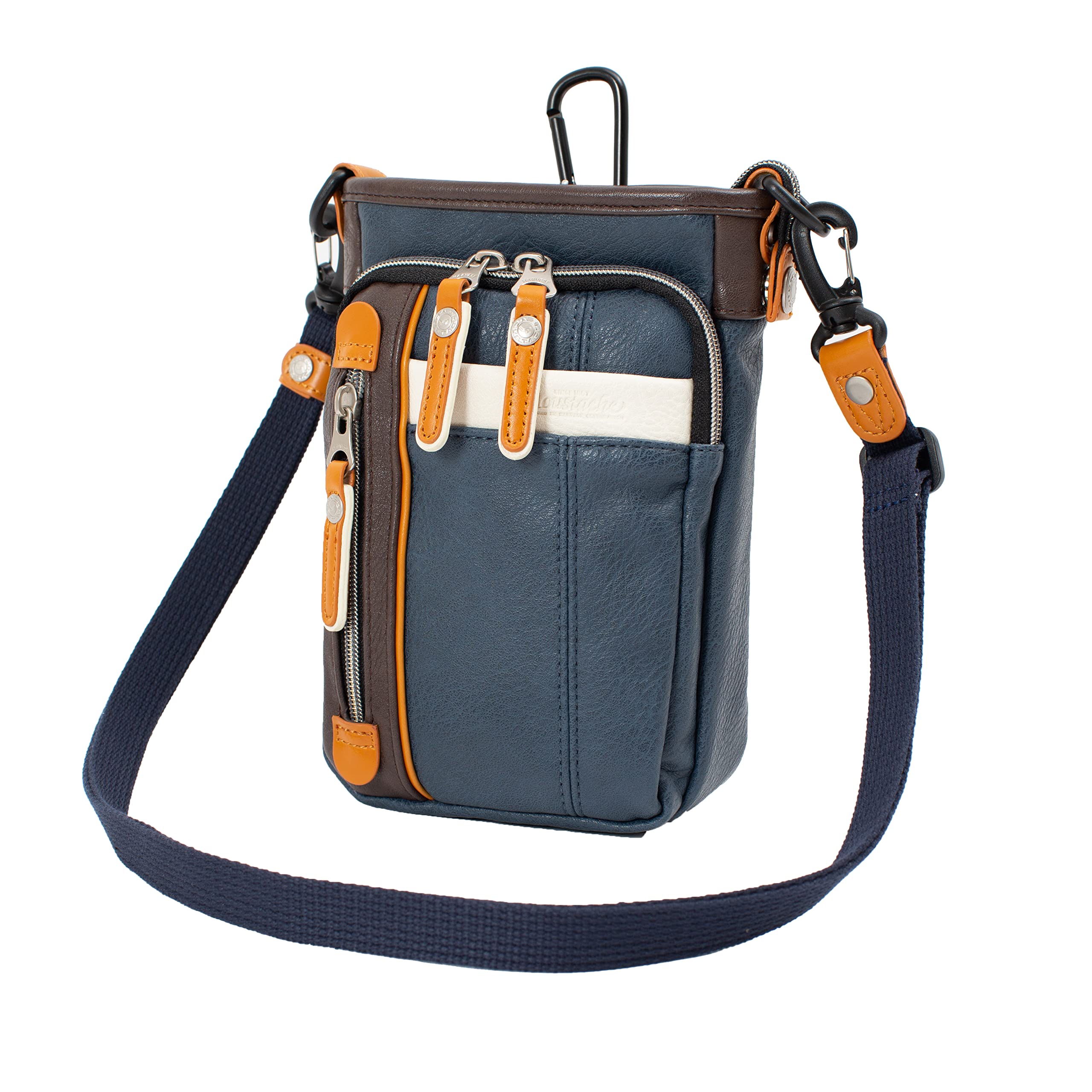 

2WAY Мини-сумка через плечо Scissor Bag Crossbody [Mustache] YVQ-5962 (военно-морской флот)