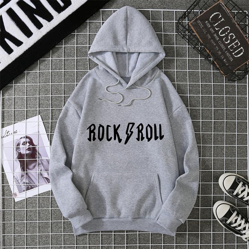 Letter Print Women Sweatshirt Soft Casual Loose Vintage Female Hoodies Winter Warm Fleece Student Tops