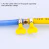 Copper Pagoda Joint Three-way Natural Gas Pipe Three-pronged Gas Nozzle Green Head T-shaped Plug