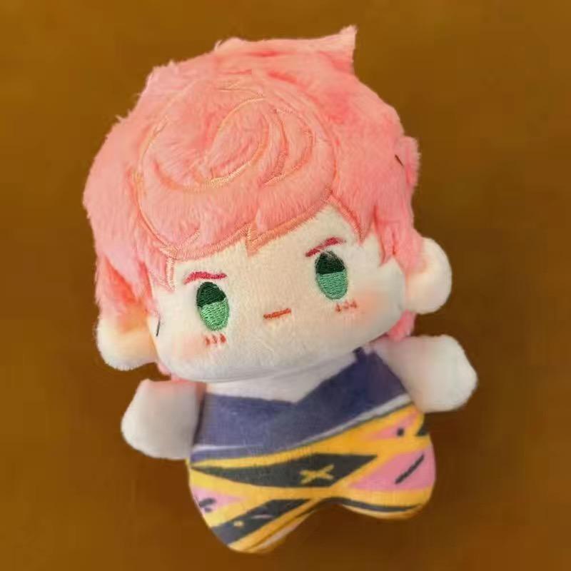 Anime Jojo doll Lucy Steel Bruno Buccellati Trish Una Josuke plush toys Mini starfish body doll Keychain Xmas Gift