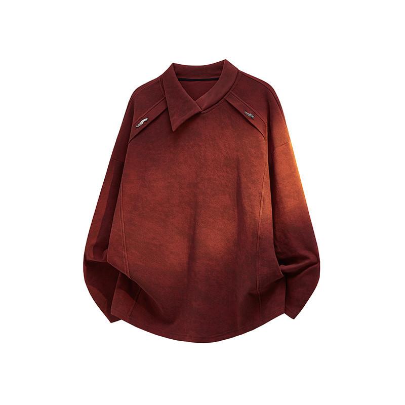 

Осенняя мужская повседневная свободная футболка с длинным рукавом, мужской свободный свитер с круглым вырезом 5XL