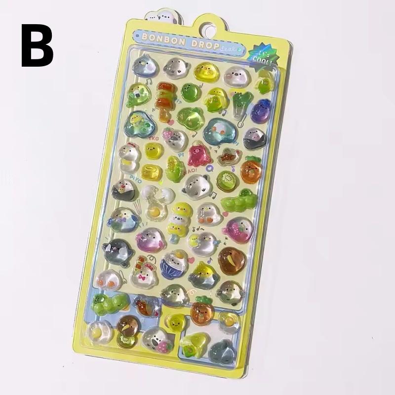 

Милые мультяшные 3D наклейки Кавайи Деко наклейки DIY для телефона, багажа, мотоцикла, ноутбука, чемодана Наклейка