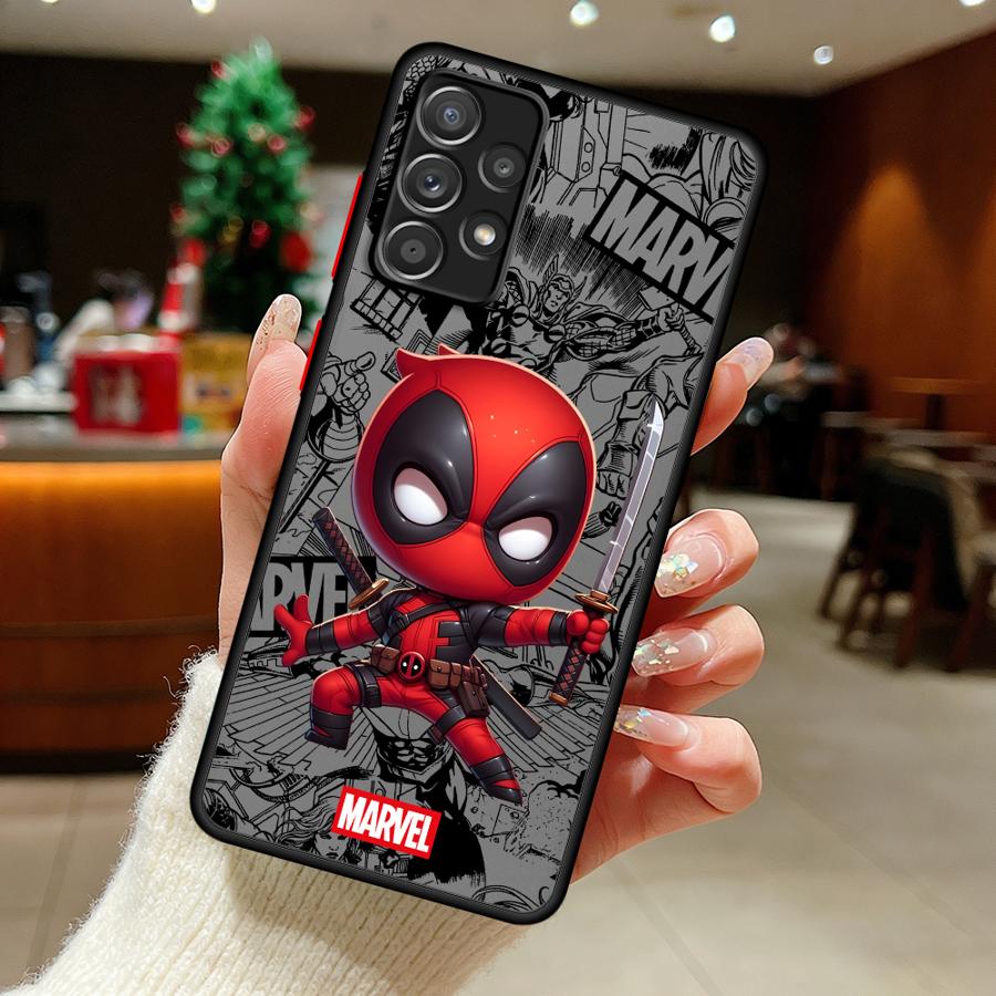 Deadpool And Wolverine Case for Samsung Galaxy A14 A23 A35 A34 A36 A17 A52 A56 A55 A53 A54 A52S A72 A16 A15 A73 A33 Phone Cover