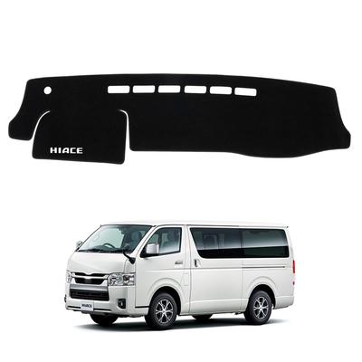 Covoraș de bord SAWAKAKI pentru Toyota Hiace Seria 200 Standard Poliester Protector Solar cu Piese Interioare Personalizate Caroserie, Protecție, Anti-Oboseală, Covoraș,