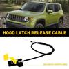 Pro 2015- Jeep Renegade Sestava lanka pro uvolnění zámku kapoty 68247126AA 912-487