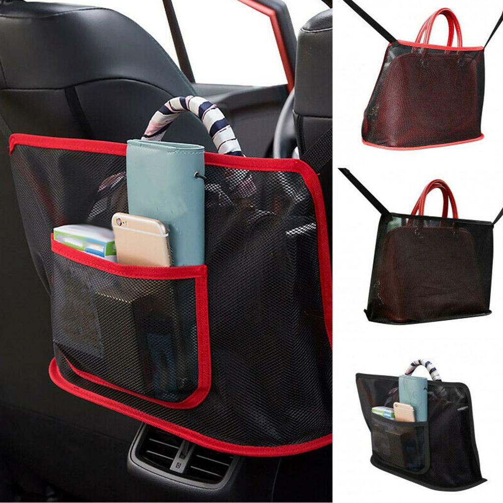Car Net   Handbag Between Seats Mesh Storage Bag Pouch   Kid Pet Barrier
