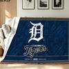 Detroit Tigers Print Flannel Blanket High Quality Warm Comfortable Cover for All Seasons Perfect for Gifts Home Decor
