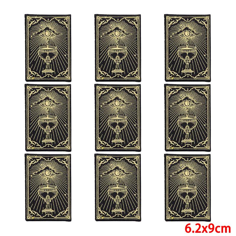 10 Pcs/lot Wholesale Embroidery Patch Iron On Patches For Clothing Patches On Clothes Jackets Decor Applique Sew Supplies