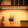 LED Motion Ultra Thin Sensor Nachtlicht Stufenloses Dimmen Kabelloses USB Unter Fernbedienung Schrank Lichter