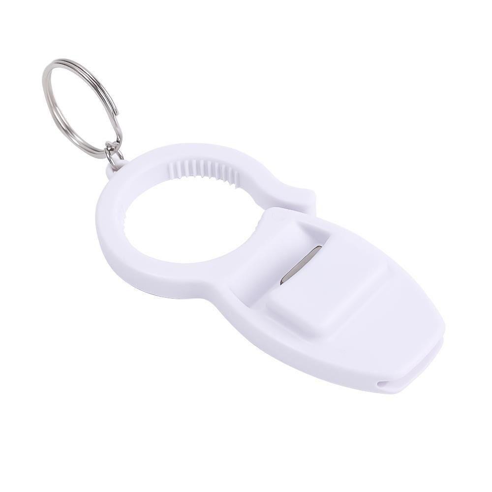 

Ручная открывалка Пластиковый брелок 3 в 1 Открывалка для банок Бытовая Кухонная белый