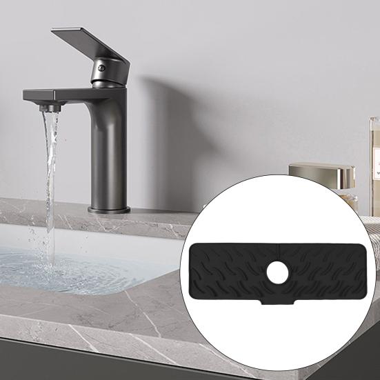 Silikonová podložka do dřezu Rychleschnoucí podložka Ochrana proti stříkající vodě u baterie Lapač vody Podložka proti stříkání do kuchyně koupelny