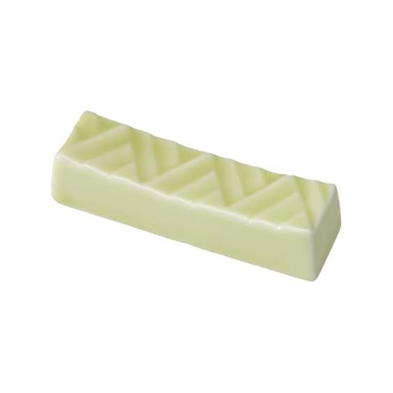 Saikai Ware Hasami Ware Chopstick Rest, Diameter Approx. 5.5cm, Carved Pattern Lemon, 24374, Porcelain