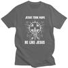 Classic Jesus Took Naps Be Like Jesus I Christian God T Shirts Unisex Tshirt Streetwear Graphic Tee Loose Oversized Clothes