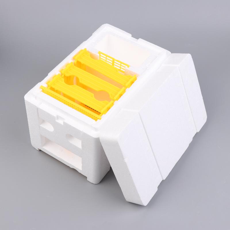 Queen Bee Breeding Box Bee Mating Box Foam Bee Hive Box Beekeeper Garden Pollination Breeding Case Beekeeping Equipment