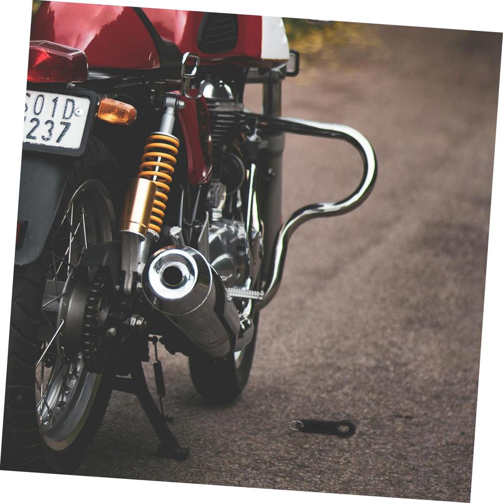 ABOOFAN 2pcs Motorcycle Bell Accessories Hanger Biker Guardian Lucky Riding Bell Bike Helmet Lock