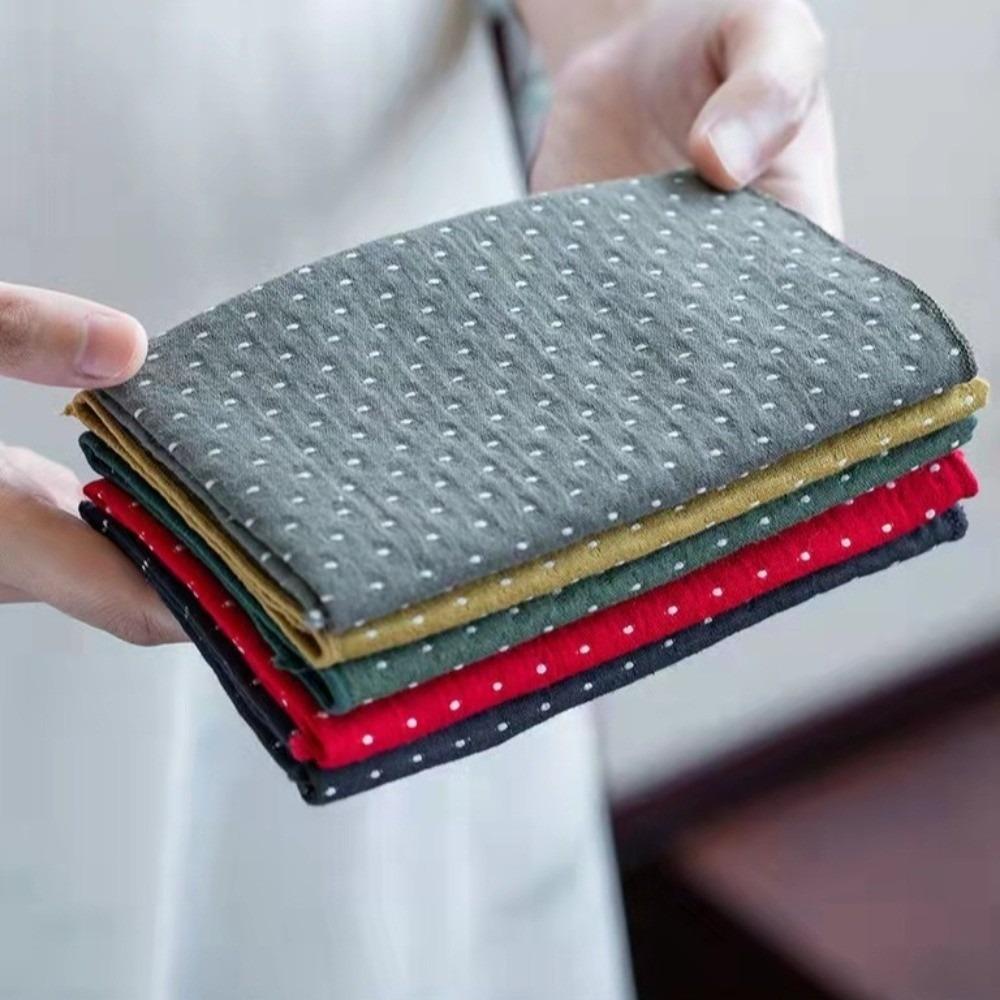 Hand Towels Linen Tea Towel Multipurpose Cloth Quick Dry Dish Towel Absorbent Towel  Drying Dishes