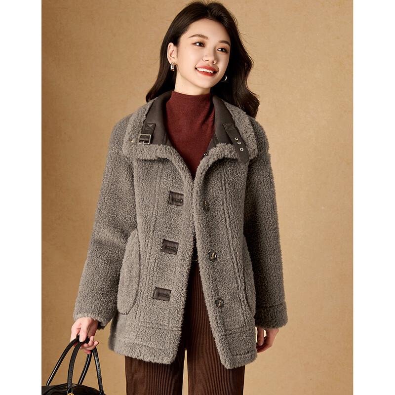 Meilanni Retro Reversible Faux Lamb Wool Coat