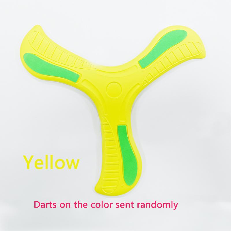 

Детский бумеранг Мягкий трехлопастной крестообразный Уличная игрушка Летающий диск Взрослые-дети Интерактивная спортивная игрушка для головоломки Декомпрессия Подарок