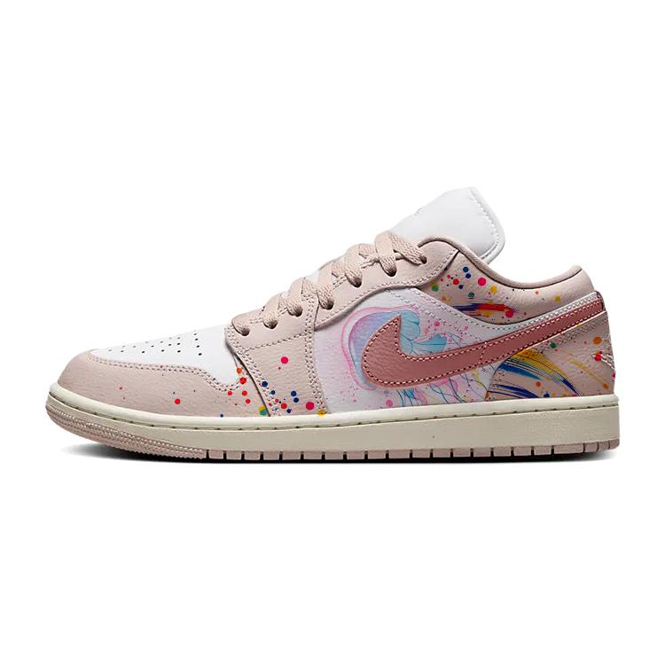 

Jordan Air Jordan 1 Vintage Basketball Shoes Women s Low Top White/Pink DC0774-162(Team56-) 43