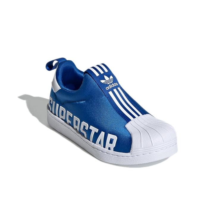 Adidas Originals Superstar 360 X Comfortable Breathable Low top Kids' Skateboarding Shoes Blue EG3404