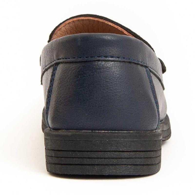 Mocasín Casual Para Niño.  Montevita  Colegialb  96990