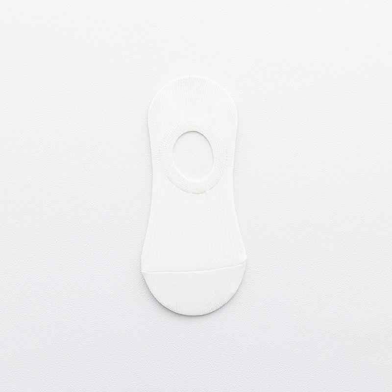 Female Spring and Summer Thin New Color Cotton Silicone Non Slip Shallow Mouth Do Not Fall with Invisible Socks