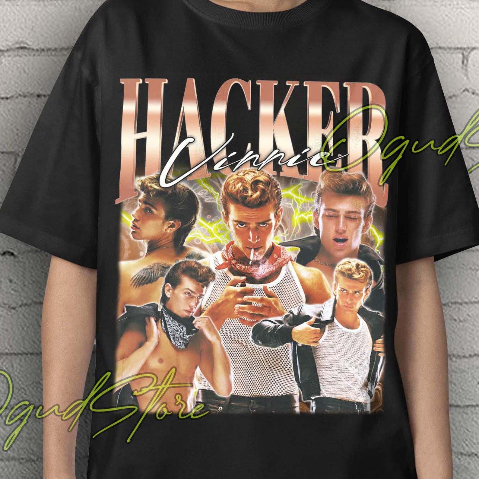 Vinnie Hacker Tshirt, Vinnie Hacker Shirt, Vinnie Hacker Clothing, Vinnie Hacker Retro Shirt, Vinnie Hacker Meme Tees, Retro Movie Shirt L