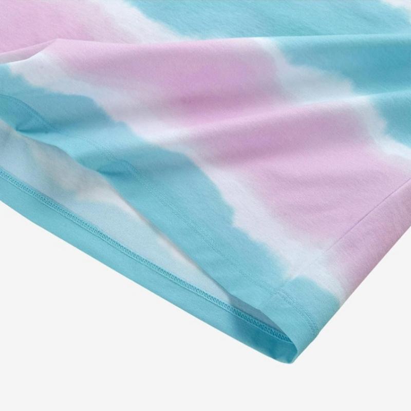 New Balance Half Club  Kids Beach Tie Dying T shirT Nk9ee2603u 25 shorT Sleeve Tee