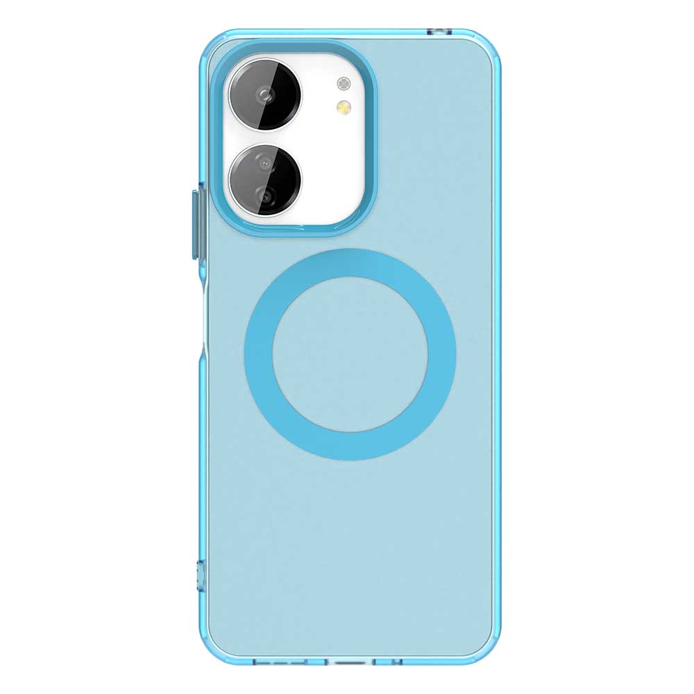 Magsafe Matte Phone Case For Xiaomi Redmi 13C 5G 13C 4G Magnetic Wireless Charging For Xiaomi Redmi 13R 5G Shockproof Back Cover