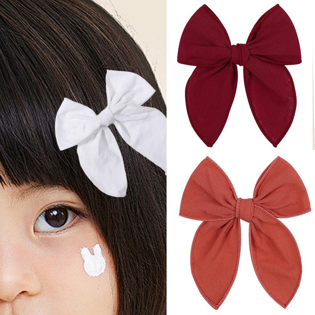 Baby Bowknot Hairpin Children Christmas Hairpin Toddler Butterfly Hairpins Elegant Hair Accessories