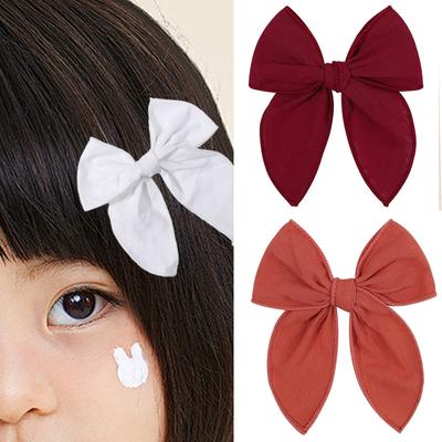 Baby Bowknot Hairpin Children Christmas Hairpin Toddler Butterfly Hairpins Elegant Hair Accessories