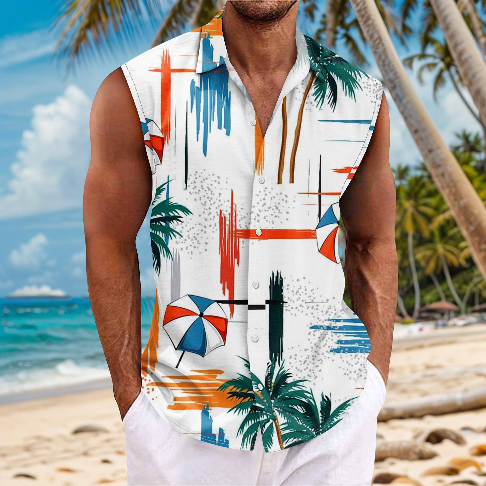 

Мужская летняя пляжная майка для серфинга, повседневный топ без рукавов, свободная майка XL белый