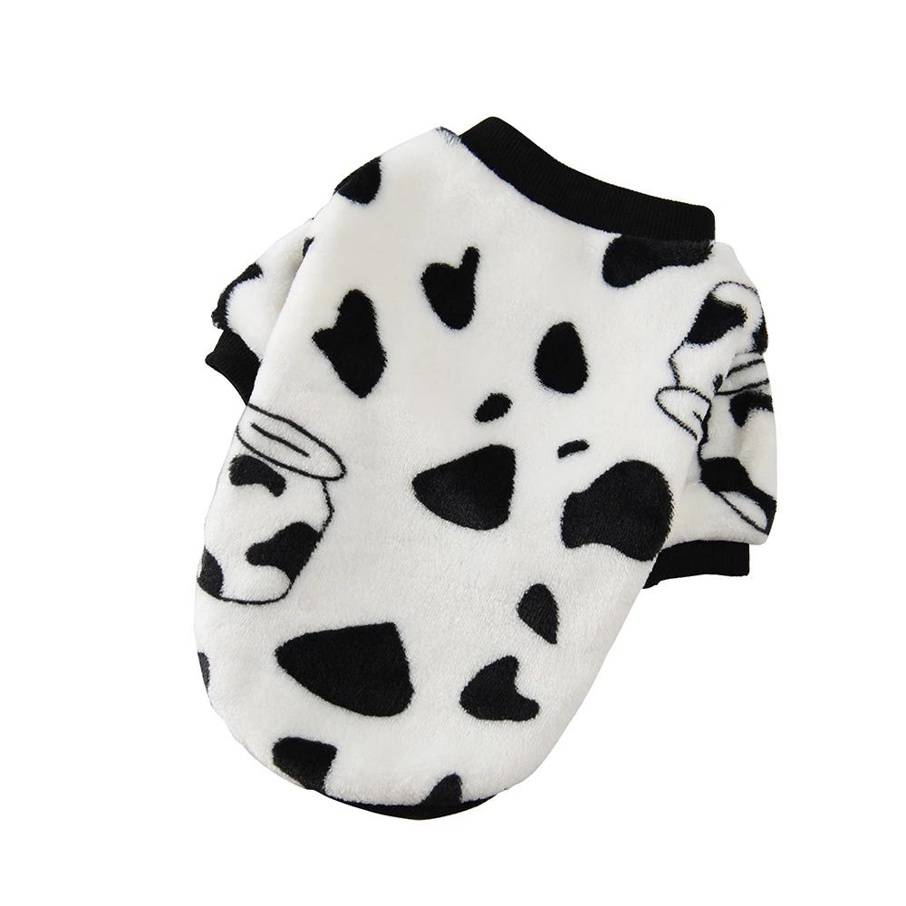 Warm Fleece Pet Clothes For Small Medium Dogs Soft Pet Sweater Vest Puppy Cat Coat Cute Chihuahua French Bulldog Jacket Winter